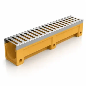 Polymer Concrete Channel with Stainless Steel Grating  7890SS